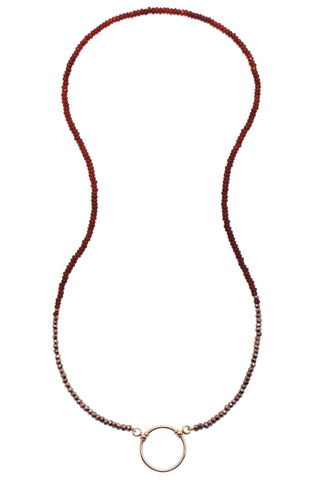 268RG Red Agate & Rose Pyrite