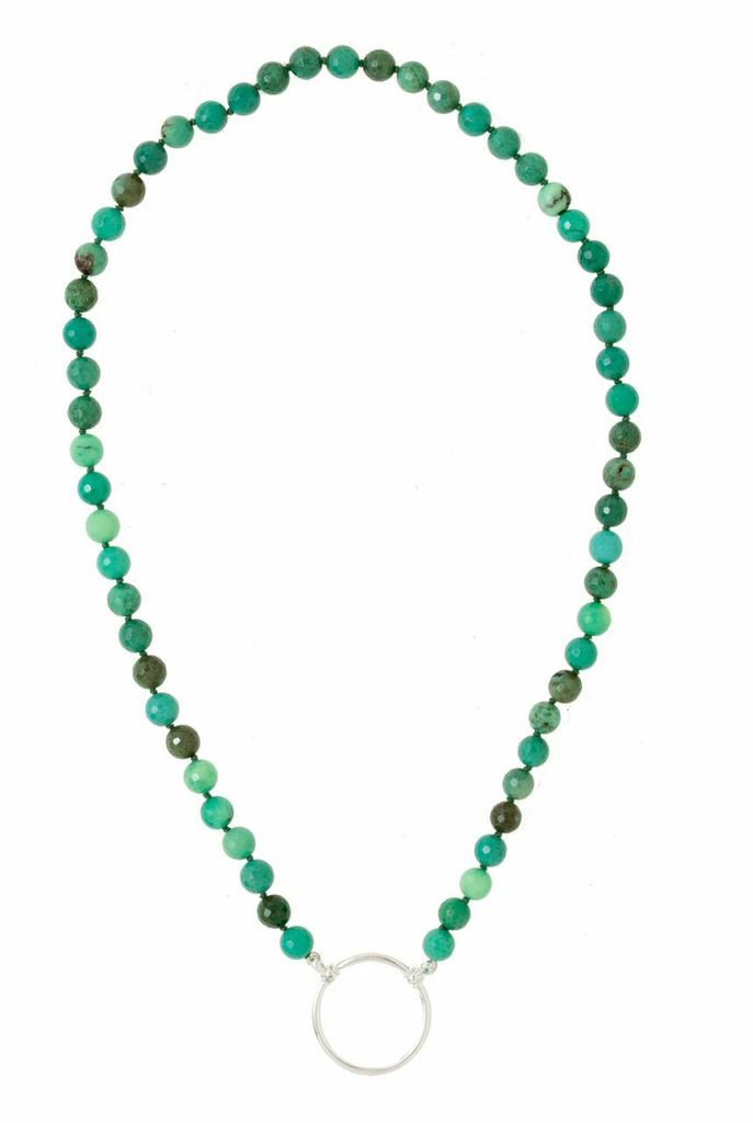 600P Green Moss Agate