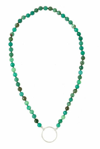 600P Green Moss Agate