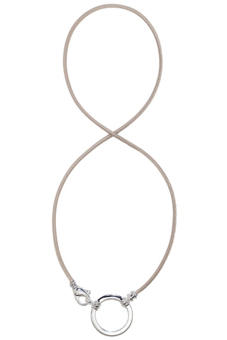 695E Leather in Earth with Sterling