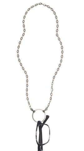 761 LOOOP- Antique Silver Oval Link Chain