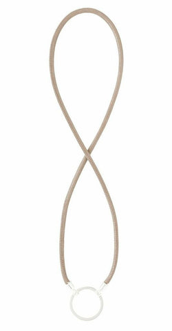 866SD The Clifton in Metallic Sand w/ Silver Loop