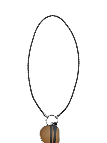 972LP Classic Black Braided Leather