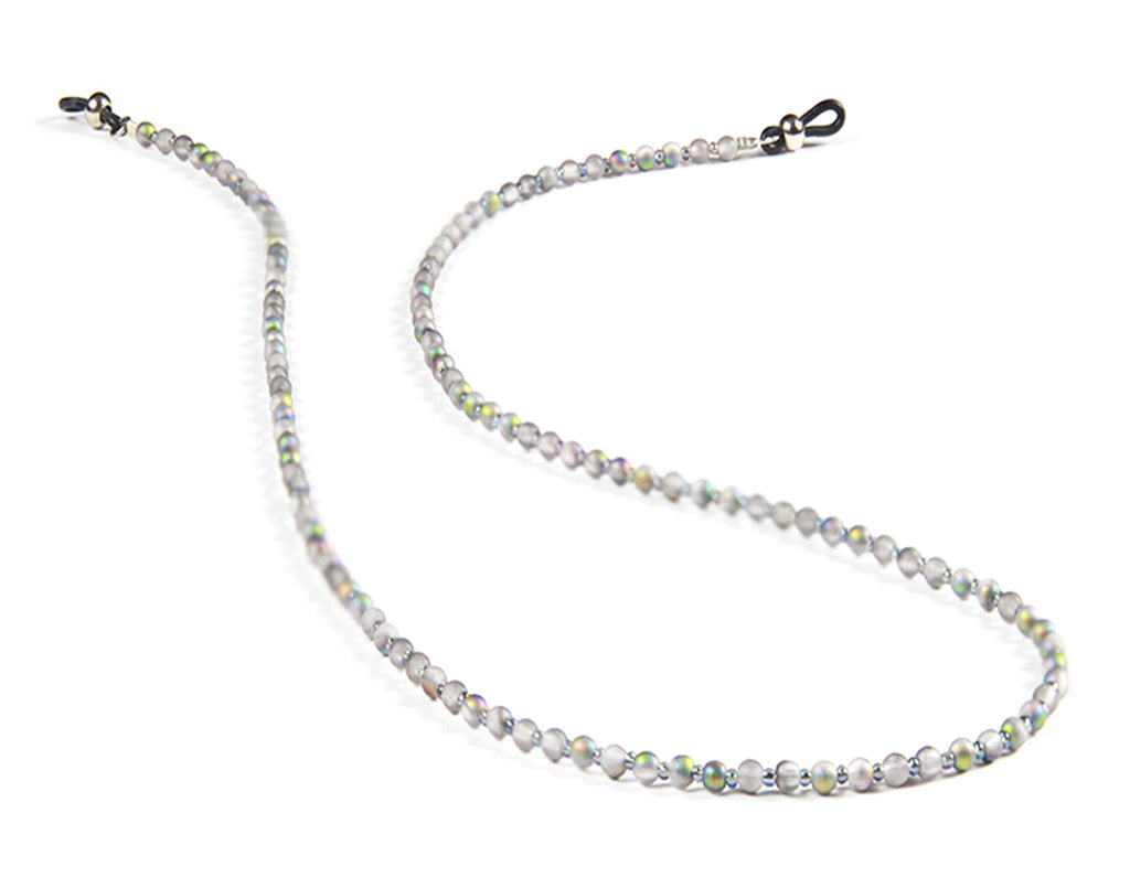 GL134B Lt Grey Czech Glass