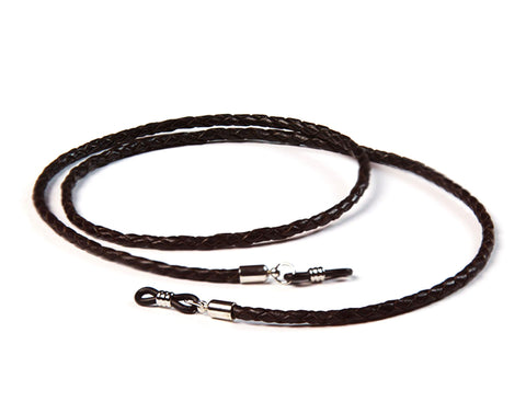 1120BR Brown Braided Leather