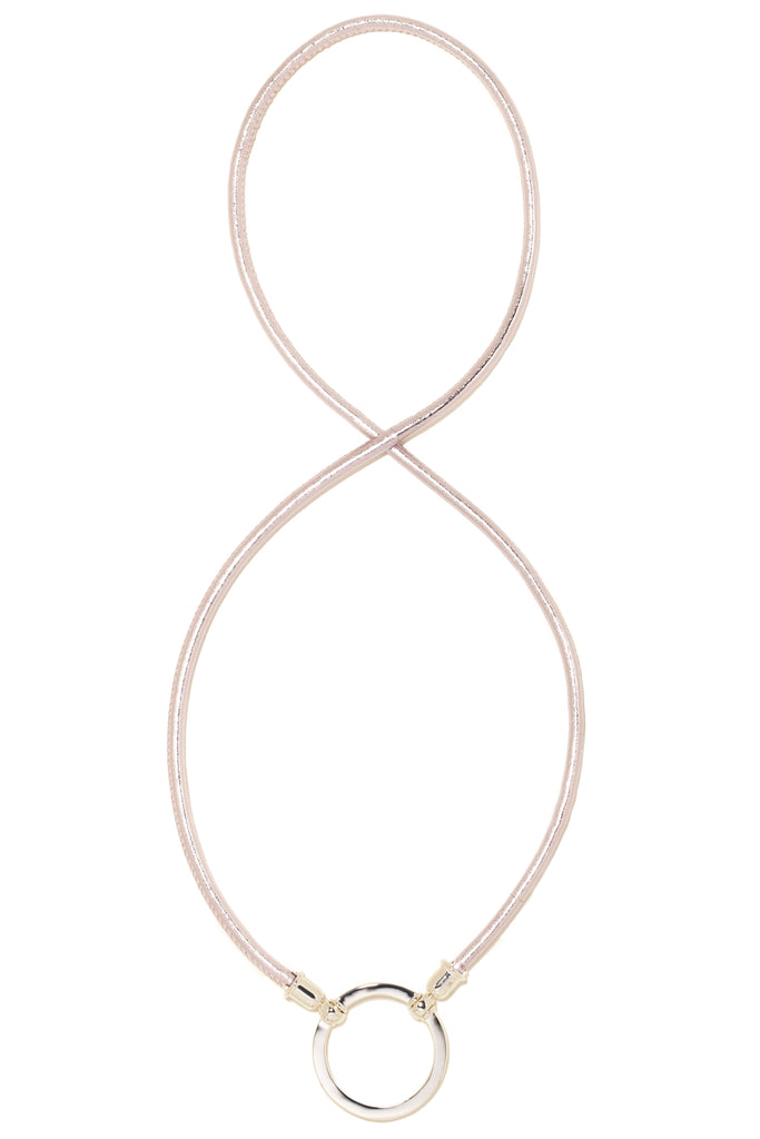 866ML The Clifton in Metallic Lavender w/ Silver