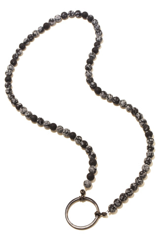 101S LOOOP- Snowflake Obsidian