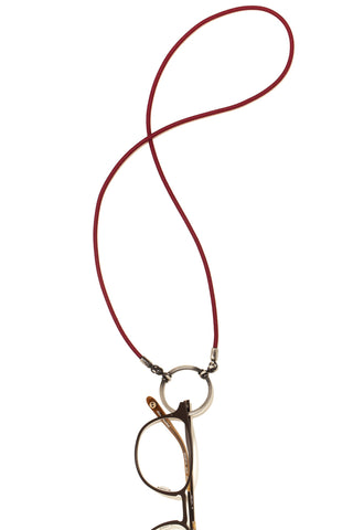 705BU LOOOP- Burgundy Silk Stretch