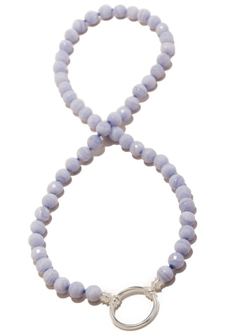 502P Faceted Blue Lace Agate