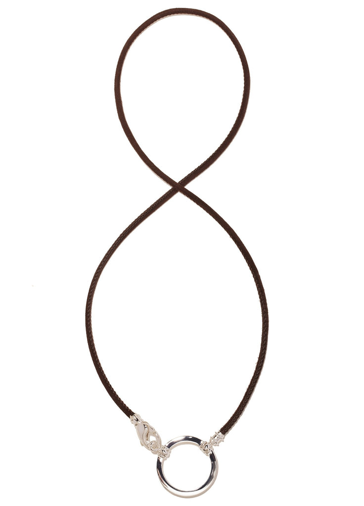 695BR Suede Leather in Brown