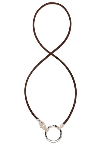 695BR Suede Leather in Brown