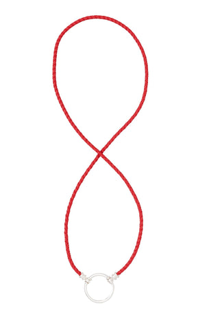 886CP Coral Braided Leather