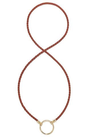 886CA Camel Braided Leather